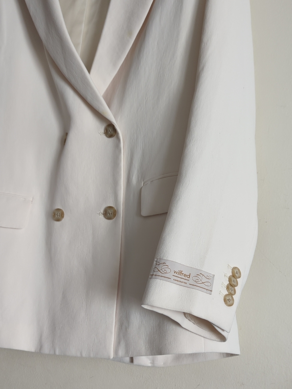 Wilfred Cherrelle Double Breasted Women's Blazer Jacket - Picture 10 of 14